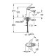 Eurostyle Змішувач для раковини, одноважiльний, GROHE (33557003)