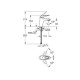 Eurostyle Змішувачдля раковини одноважільнийDN 15, S-Size, хром, GROHE (32468003)