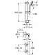 Grohtherm 1000 Cosmopolitan M Душовий набір з термостатом, GROHE (34286002)