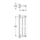 Essentials Тримач рушника, подвійний, GROHE (40802001)