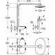 Rainshower SmartControl Душевая система с термостатом, GROHE (26250LS0)