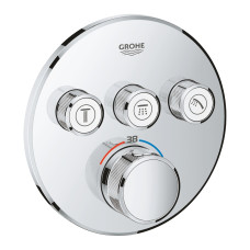 Термостат для вбудованого монтажу на 3 виходу Grohe Grohtherm SmartControl  (29121000)