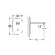Eurosmart Cosmopolitan Е Змішувач для раковини, сенсорний, GROHE (36335SD0)