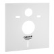 Установка для подвесного унитаза 4 в 1 Grohe Rapid SL + хром кнопка Skate Cosmopolitan (38772001+37131000)