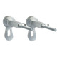 Установка для подвесного унитаза 4 в 1 Grohe Rapid SL + хром кнопка Skate Cosmopolitan (38772001+37131000)
