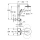 Система душа с термостатом для ванны Grohe Euphoria SmartControl System 260 Mono (26510000)