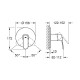 Смеситель для раковины Grohe Eurosmart Cosmopolitan  (24044000)