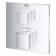 Термостат для душа Grohe Grohtherm Cube с переключателем  (24154000)