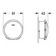 Talentofill Наливной, сливной и переливной гарнитур для ванны, GROHE (19952000)