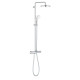 Система душа с термостатом для настенного монтажа Grohe BauClassic 210  (26699000)