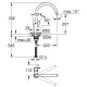 Змішувач для кухні Hansgrohe Start Curve (31554001)
