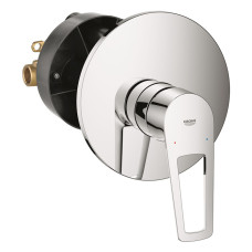 Смеситель для душа скрытого монтажа Grohe BauLoop New с внутренней частью, хром (29080001)