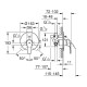 Смеситель для ванны Grohe Eurosmart New с комплектом скрытого монтажа, хром  (33305003)