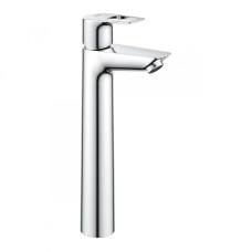 Змішувач для умивальника высокий Grohe BauLoop New з донним клапаном, хром (32856001)
