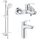 EUROSMART NEW набір змішувачів для ванни (23324003+33300003+27926001), GROHE (UA123246M0)