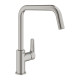 30567DC0 Евросмарт Смеситель для кухни, U-излив, матовая суперсталь Grohe (30567DC0)