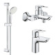 Набор смесителей для ванны Grohe BauLoop  (UA123214S0)