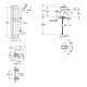Набір змішувачів для ванни Grohe BauLoop New  (UA123220S0)