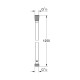 28362001 Silverflex Душовий Шланг 1,25м GROHE lverflex Душовий Шланг 1,25м GROHE  Grohe (28362001)