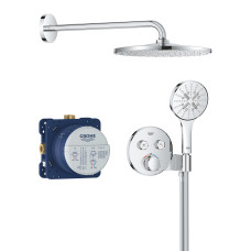GROHTHERM SMARTCONTROLнабор скрытого монтажа с верхним душем 310 , цвет хром, GROHE (34866000)