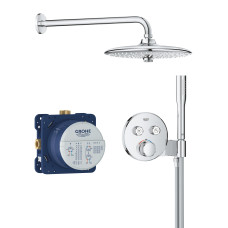 GROHTHERM SMARTCONTROLнабор скрытого монтажа с верхним душем 260 , цвет хром, GROHE (34867000)