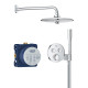 GROHTHERM SMARTCONTROLнабор скрытого монтажа с верхним душем 260 , цвет хром, GROHE (34867000)