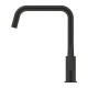 EUROSMART смеситель для кухни однорычажный, U-излив, цвет черный матовый, GROHE (305672430)