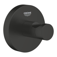 ESSENTIALS гачок для банного халата, цвет черный матовый, GROHE (1024602430)