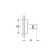 ESSENTIALS гачок для банного халата, цвет черный матовый, GROHE (1024602430)