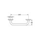 ESSENTIALS Neu поручень для ванны, цвет черный матовый, GROHE (1024712430)