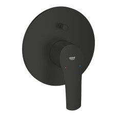 EUROSMARTЗмішувач для ванни, одноважільний, ПМ, колір чорний матовий, GROHE (194502433)