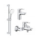 BAULOOPнабір змішувачів для ванни (23337001+23603001+26748003), GROHE (UA123214S1)