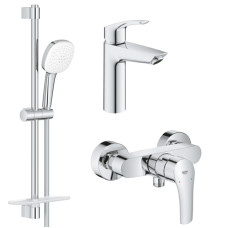 EUROSMART Набір змішувачів для душу (23324003+33555003+26907003), GROHE (UA123244M1)
