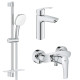 EUROSMART Набір змішувачів для душу (23324003+33555003+26907003), GROHE (UA123244M1)