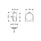 Exafill S зовнішня частина, HANSGROHE (58117000)