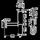 Flowstar - набір (сифон на умивальник) HANSGROHE 52120000, HANSGROHE (52120000)