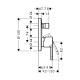 Змішувач на ванну Hansgrohe Metropol S (14465880)