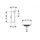 Flexaplus S зовнішня частина 58186000, HANSGROHE (58186000)