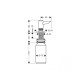 Hansgrohe Диспенсер для миючого засобу, HANSGROHE (40418000)