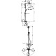 Raindance Select S 240 Showerpipe Душова система для ванни з термостатом, HANSGROHE (27117000)