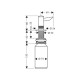 Hansgrohe Дозатор для рідкого мила, HANSGROHE (40418800)