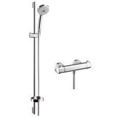 Душевая система Hansgrohe Croma Multi 100 с термостатом для ванны хром (27085000)