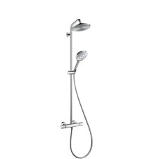 Raindance Select Air 1jet240 мм Showerpipe EcoSmart, Душова система, хром, HANSGROHE (27116000)