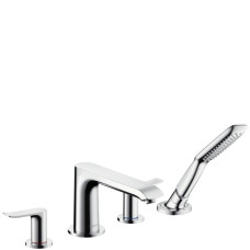 METRIS-змішувачдля ванни на 4 отв (монтаж на край ванни), HANSGROHE (31442000)