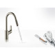 Змішувач для кухні Hansgrohe Focus M41 із душовою лійкою сатін