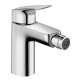 Смеситель для биде Hansgrohe Logis 70 с донным клапаном