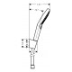 Душевой набор Hansgrohe Select S Porter 120 (26721400)