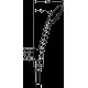 Croma Select E Vario Porter Ручний душ, з утримувачем і шлангом1,6м, колiр білий, HANSGROHE (26413400)