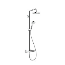 Душова система Hansgrohe Croma Select S 180 2jet з термостатом білий/хром (27253400)