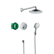 ShowerSet Raindance Select S / ShowerSelect S Душовий набір (верхній, ручний душ, ibox, термостат), HANSGROHE (27297000)